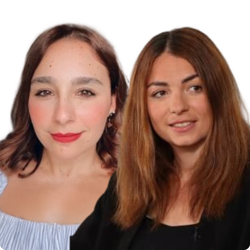 Fanny Abadjian et Laura Lapierre
