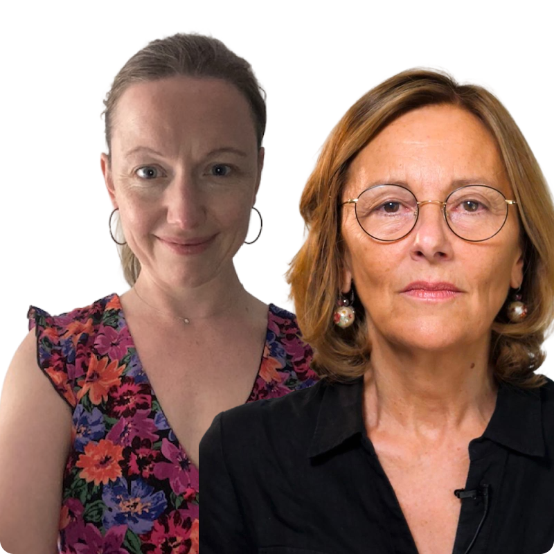 Lucie Briatte et Catherine Rebiere