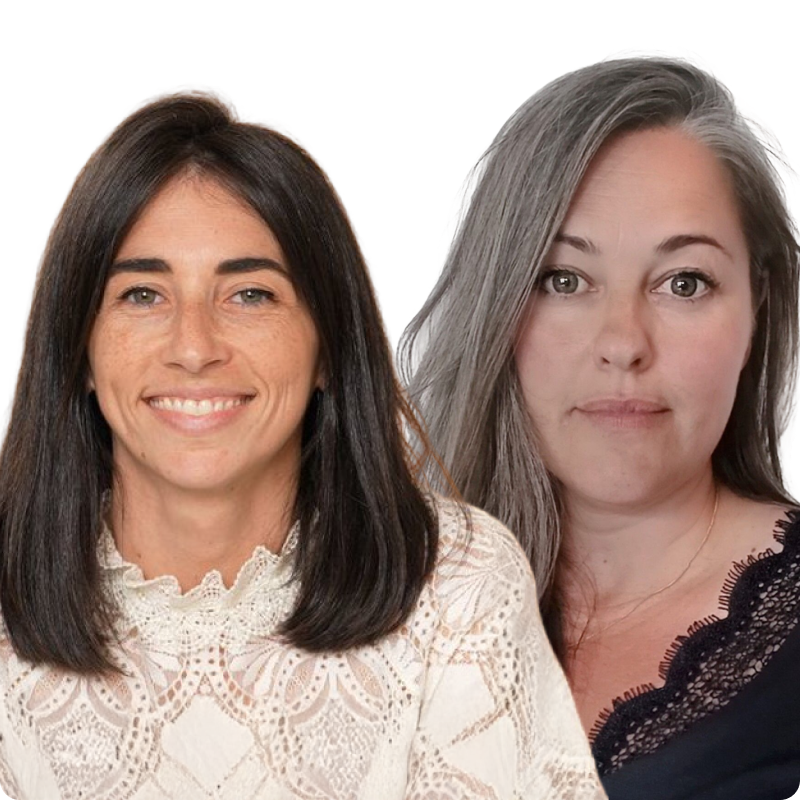 Marine Guenzati et Charlotte Fernandez